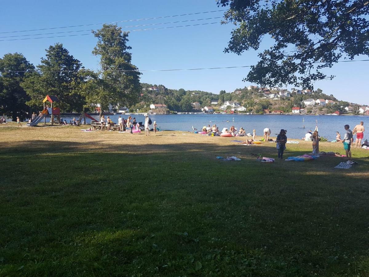 Vesterveien Panorama Arendal Bagian luar foto