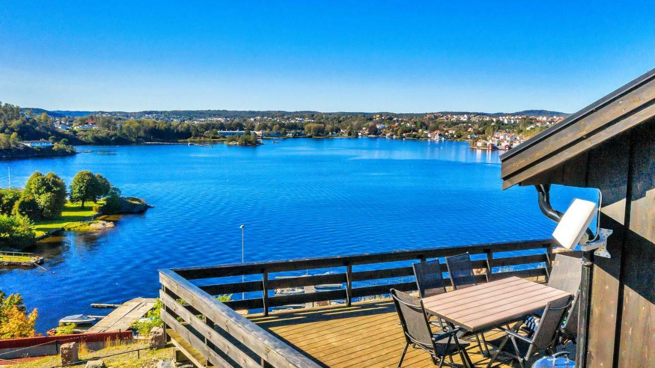 Vesterveien Panorama Arendal Bagian luar foto