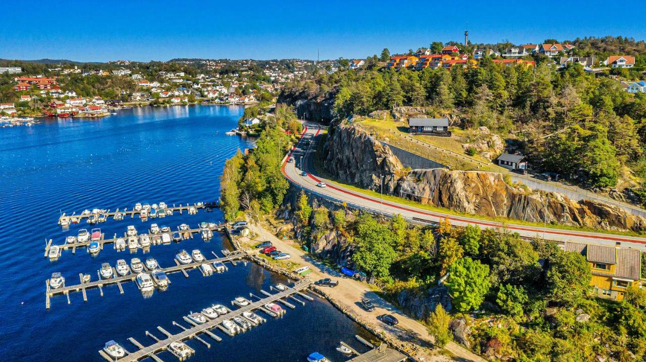 Vesterveien Panorama Arendal Bagian luar foto